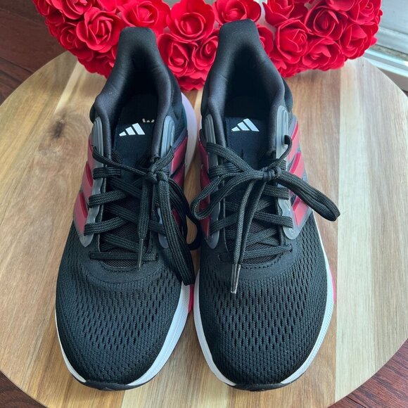 Adidas Ultrabounce Sport Big Kids' Running Shoes, Girl's, Size 6 Black IG5397 - Picture 2 of 10